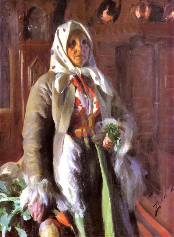 Anders Zorn Portrait of Mona Norge oil painting art